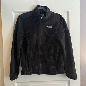 North Face Telluride women’s full zip fleece jacket S black